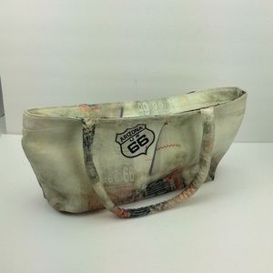 🚫Sold🚫Route 66 Arizona Tote Bag Zip embroidered